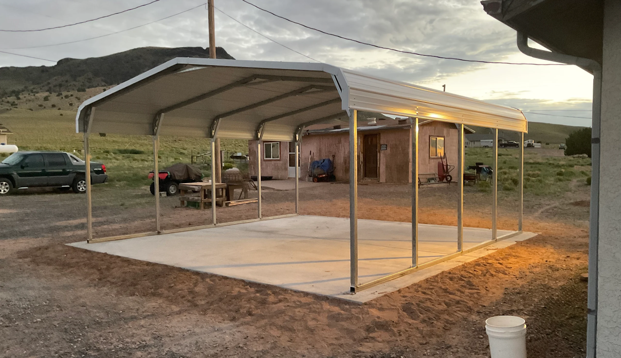 18' x 20' x 7' | Carport