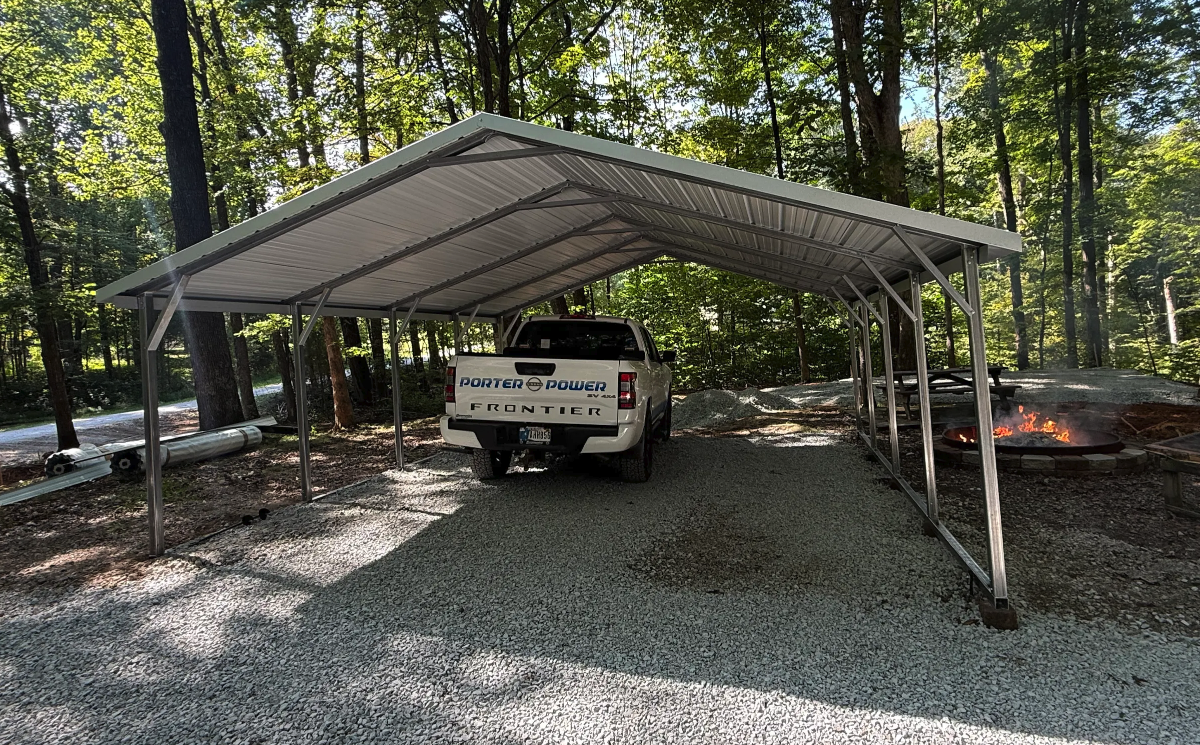 20' x 25' x 7' | Carport