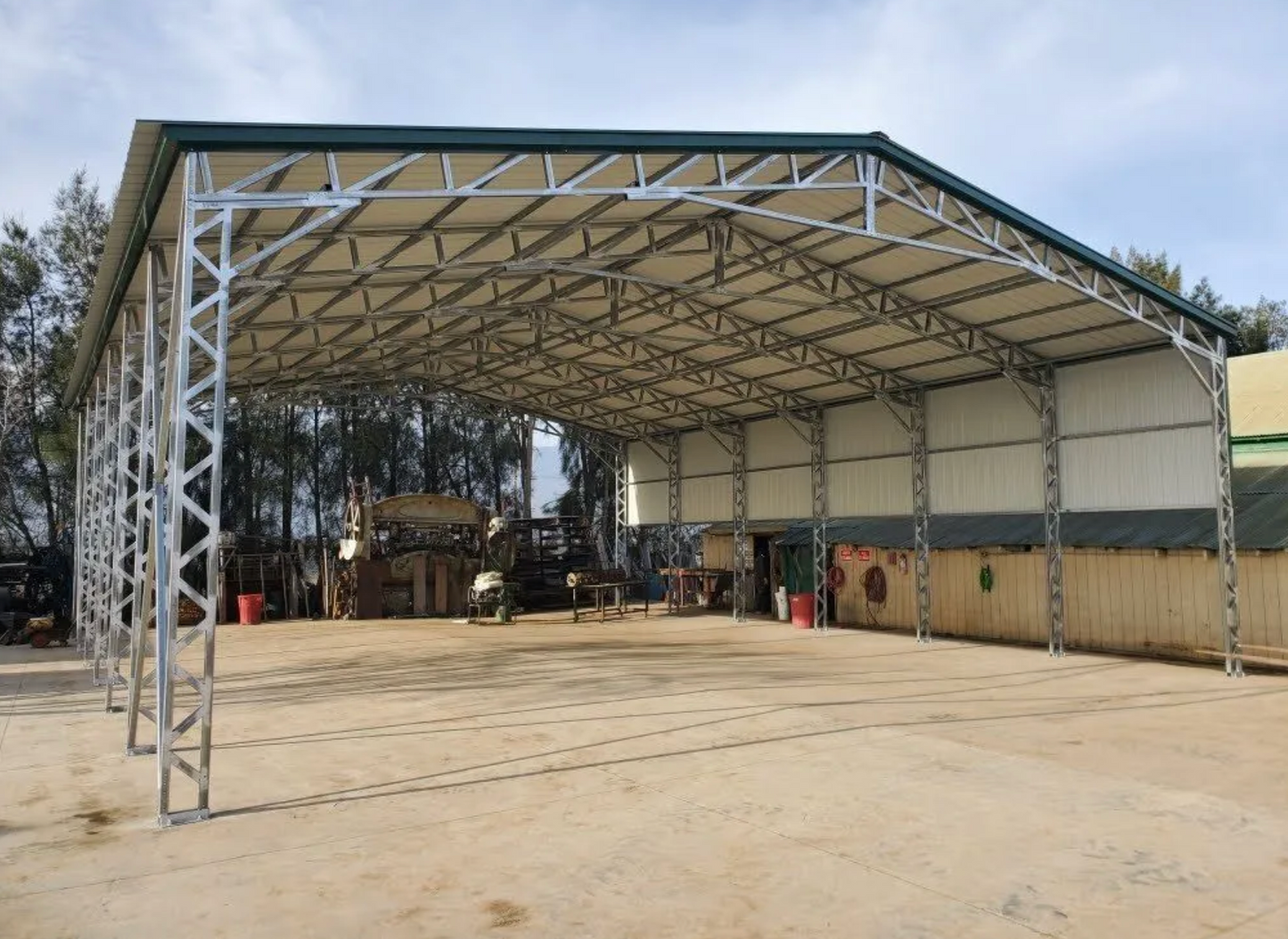 40' x 60' x 12' | Commercial Carport