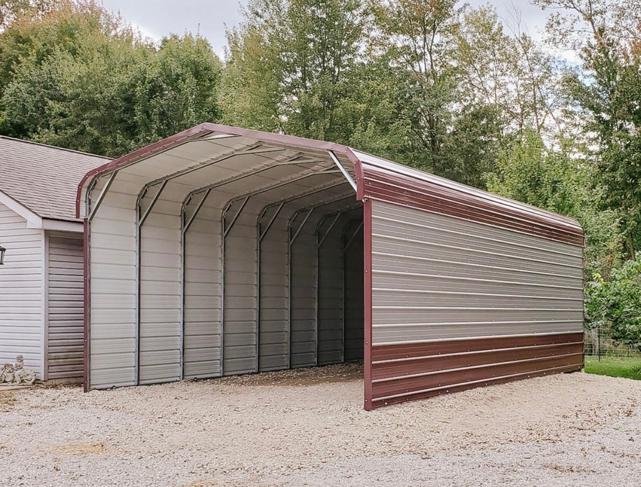 20 X 35 X 9 Carport Gold Tier Structures 20-x-35-x-9-carport-gold-tier-structures