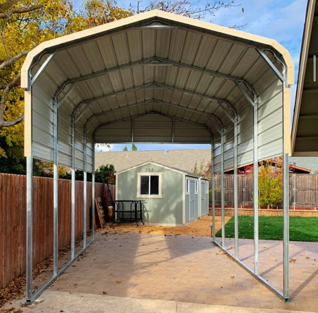 12' x 20' x 9' | Carport