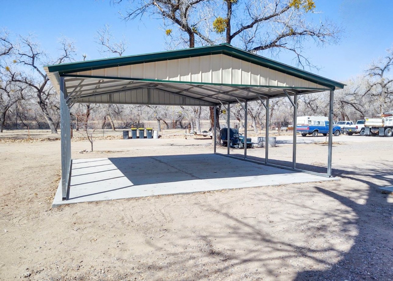 20' x 25' x 7' | Carport