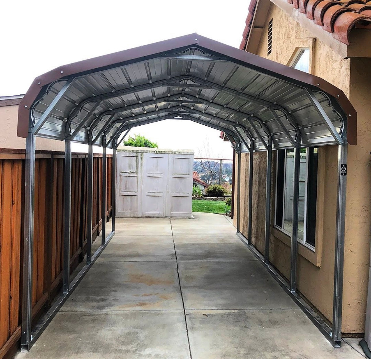 12' x 20' x 6' | Carport