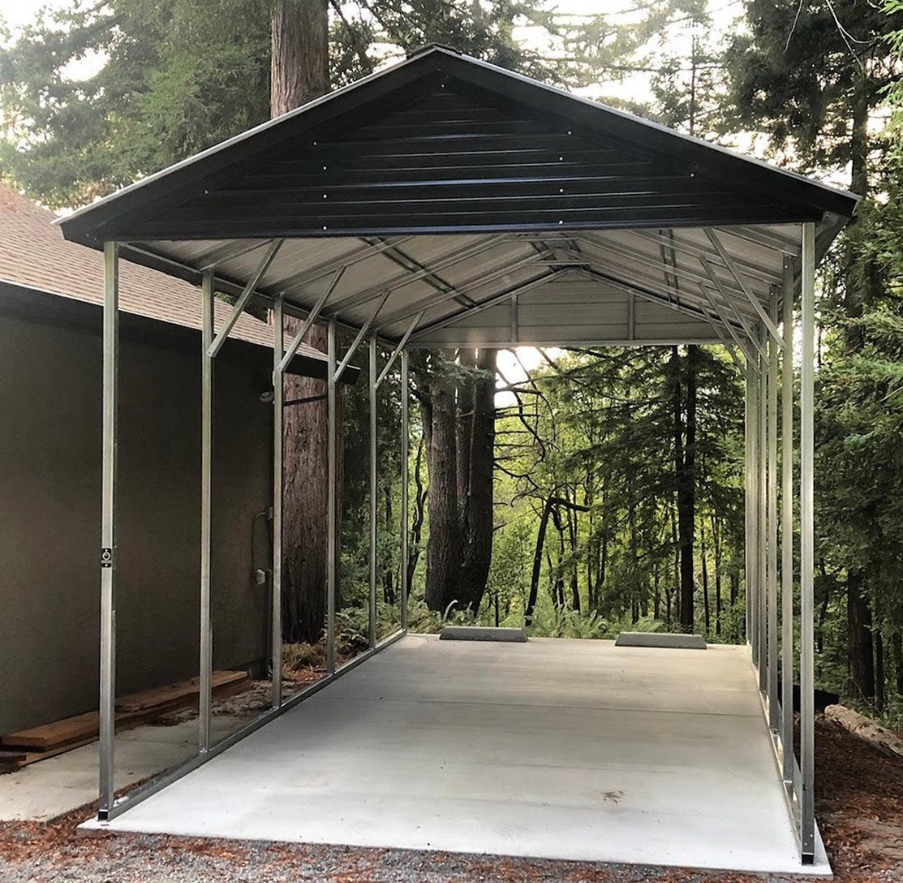 12 X 25 X 9 Carport Gold Tier Structures 12-x-25-x-9-carport-gold-tier-structures