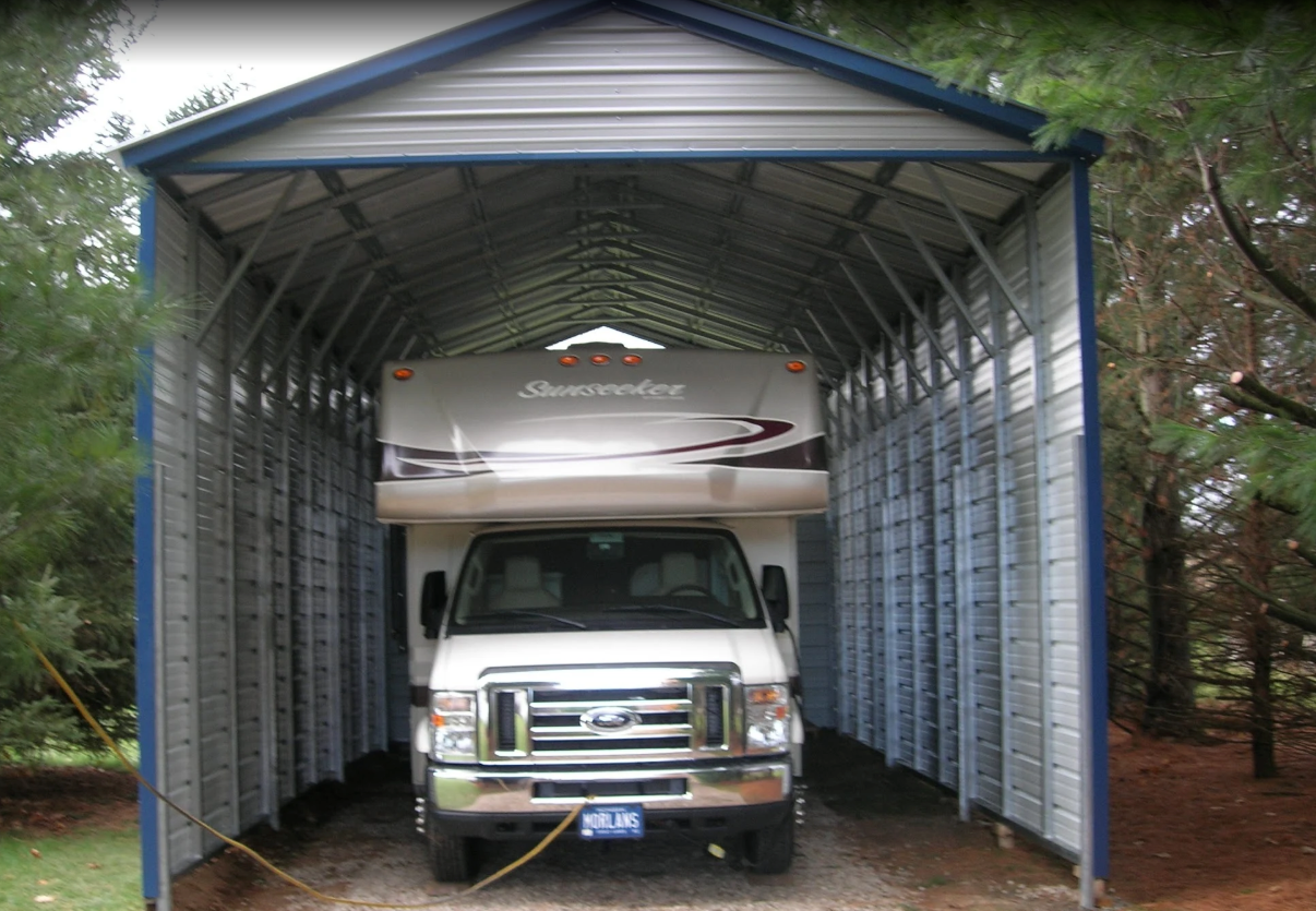 18' x 35' x 12' | RV Carport