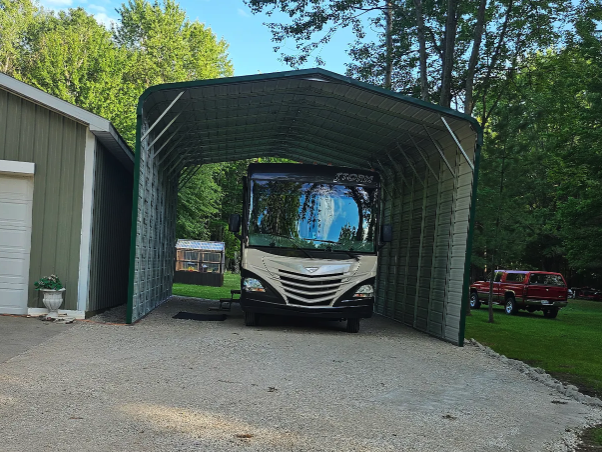 18' x 35' x 12' | RV Carport