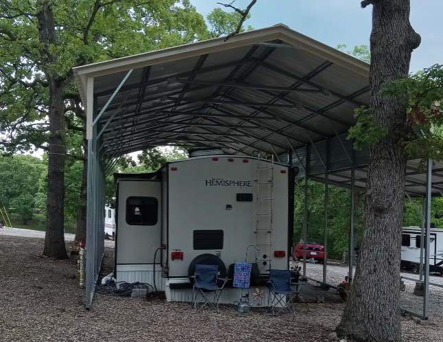 18' x 35' x 12' | RV Carport