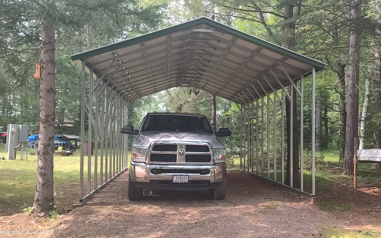 18' x 35' x 11' | RV Carport