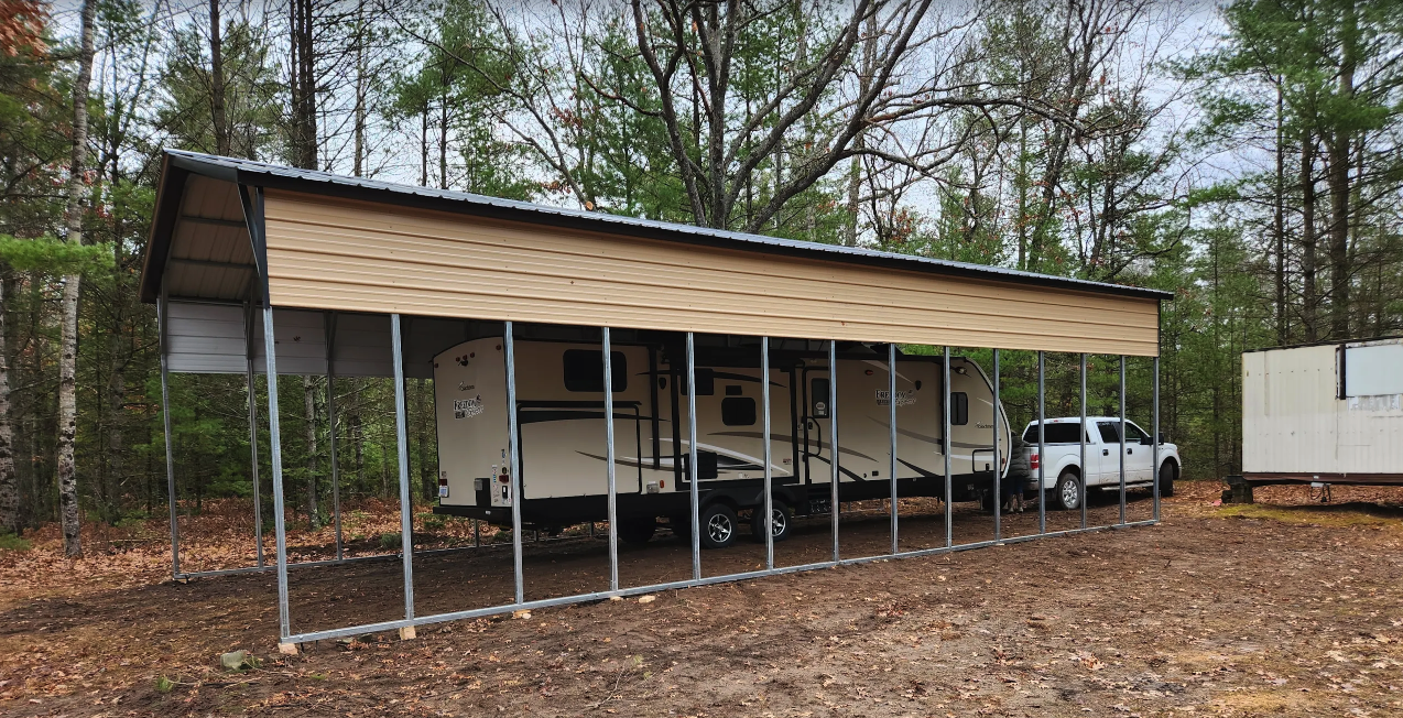 18' x 50' x 12' | RV Carport
