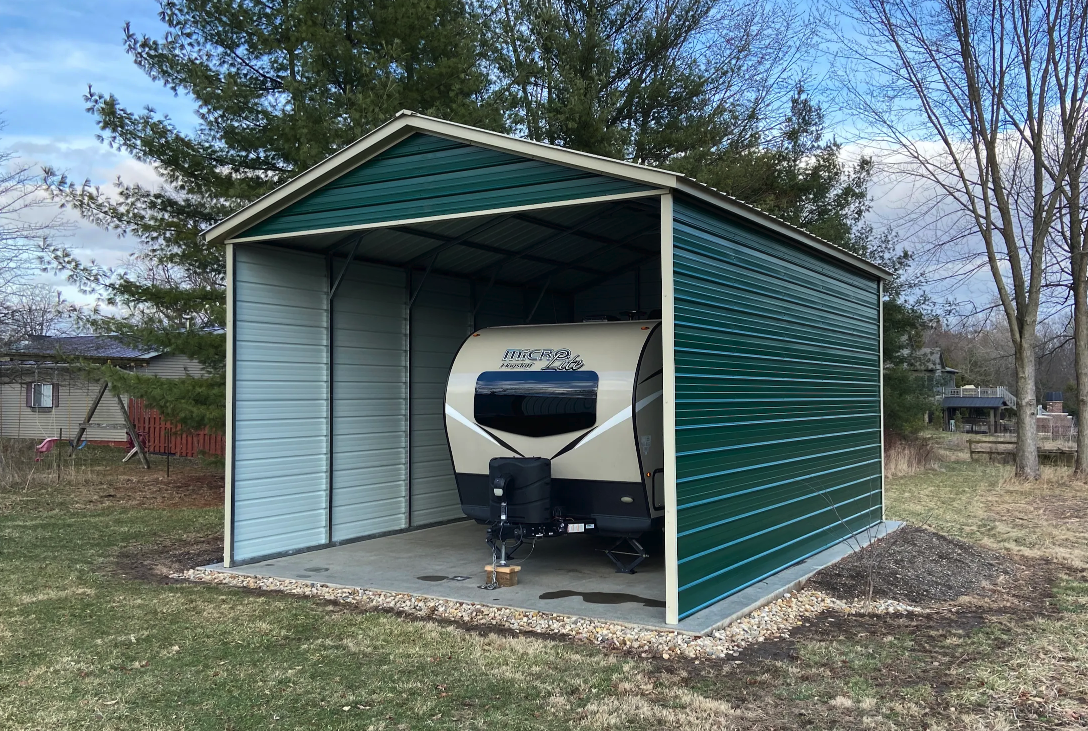 18' x 25' x 12' | RV Carport