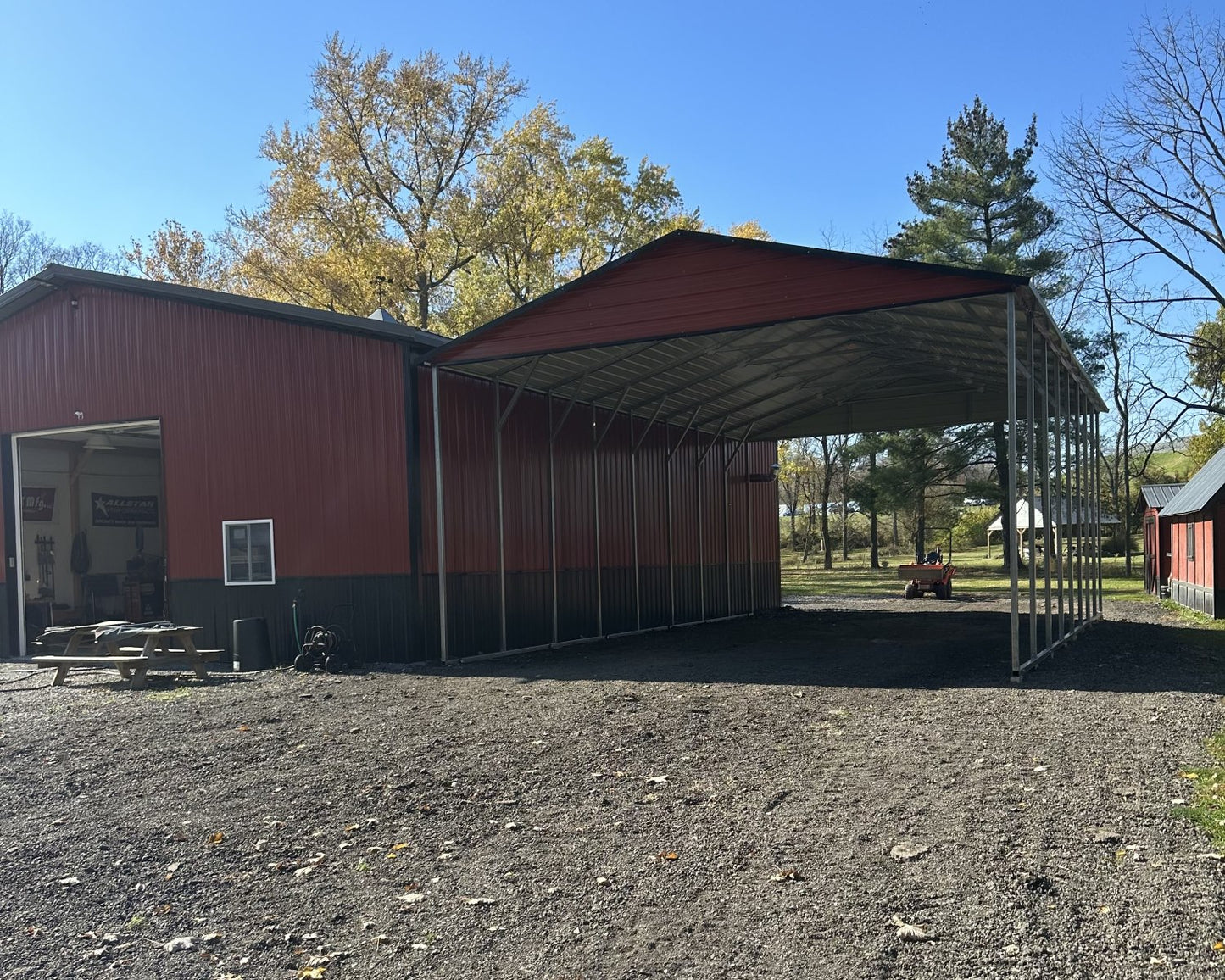 26' x 35' x 11' | RV Carport