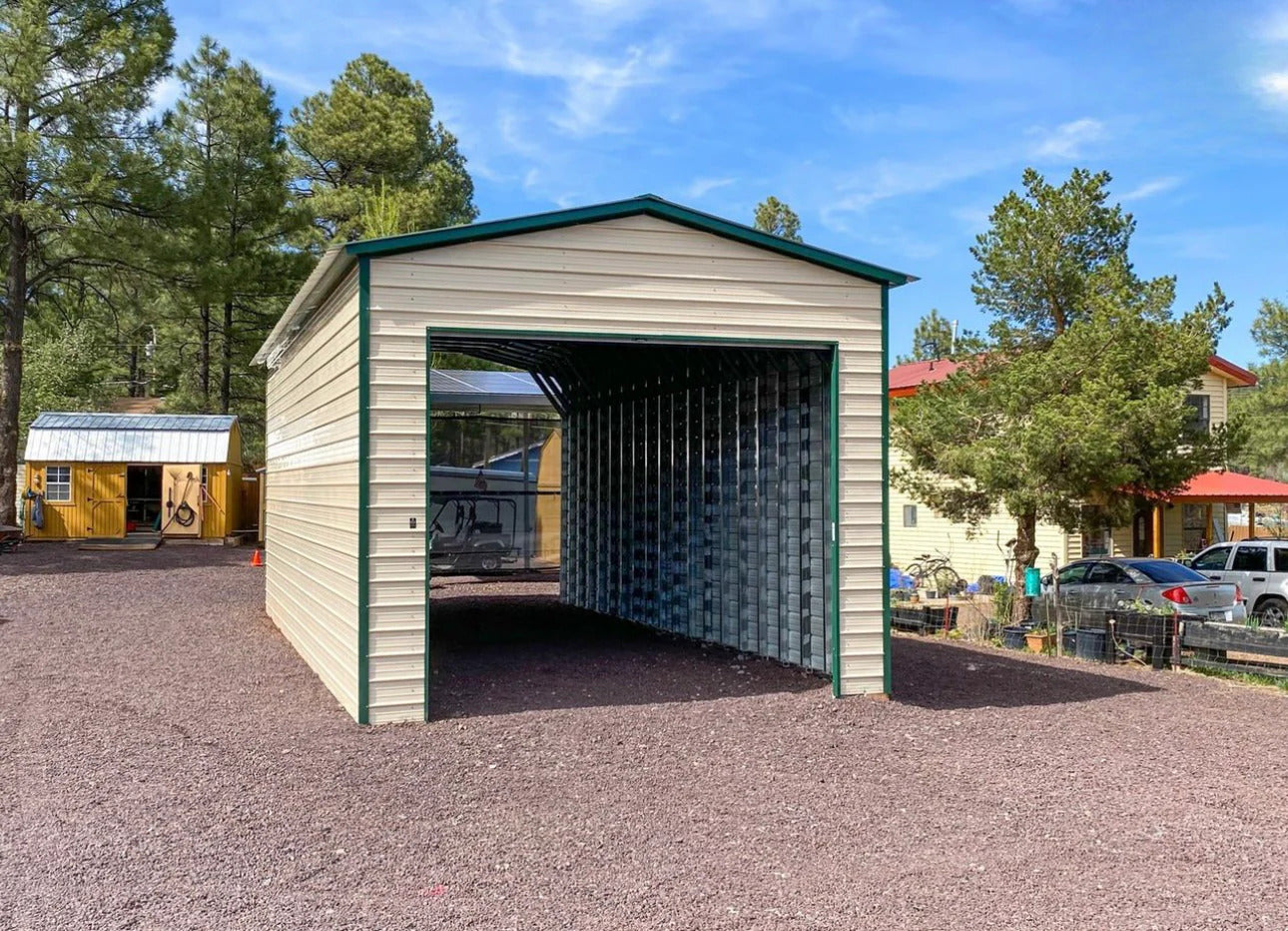 16' x 40' x 12' | RV Carport
