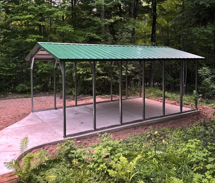 12' x 20' x 7' | Carport