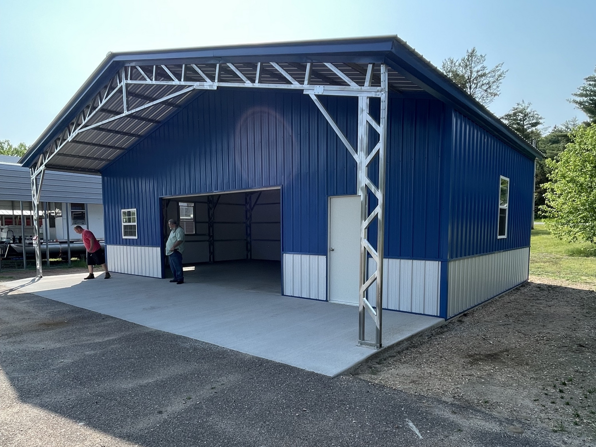 Util Building 40' x 40' x 12' | Commercial Utility Building – Gold Tier Structures