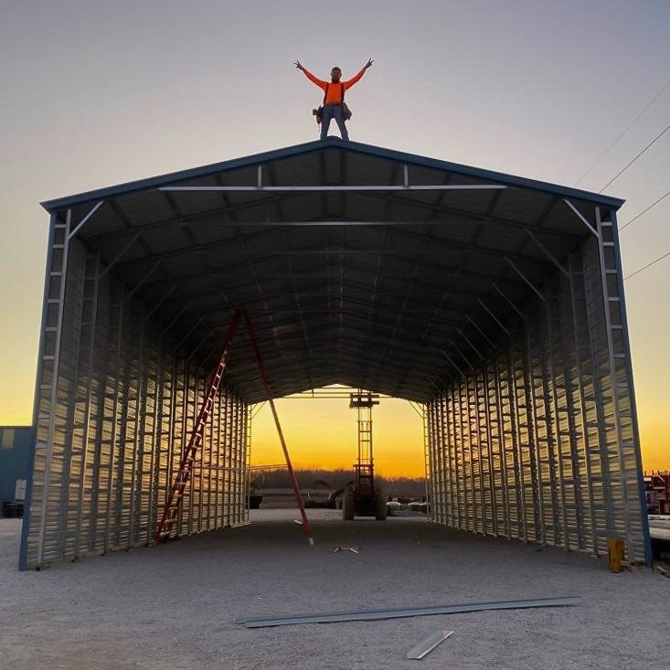 32' x 75' x 18' | Commercial Carport