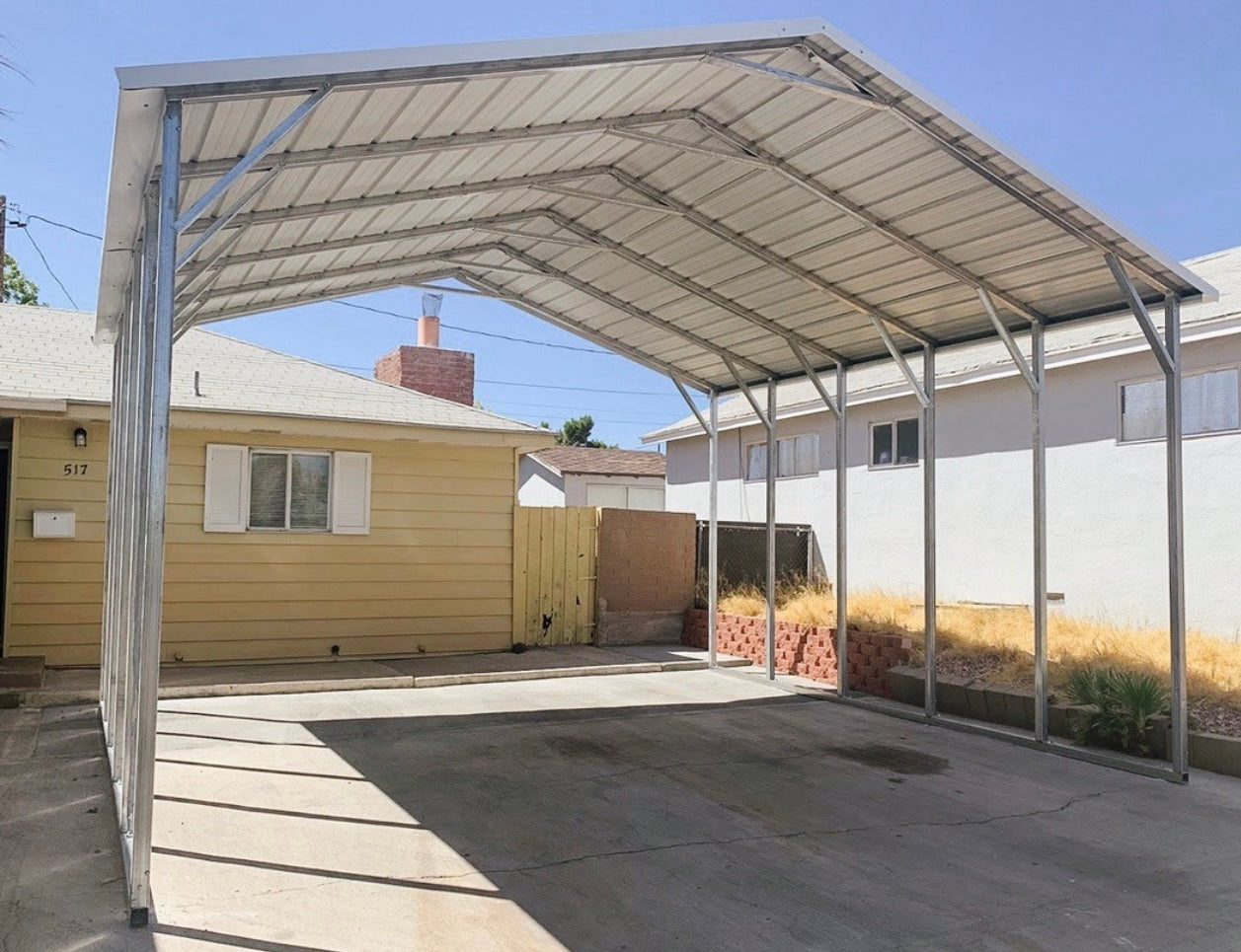 18' x 25' x 8' | Carport