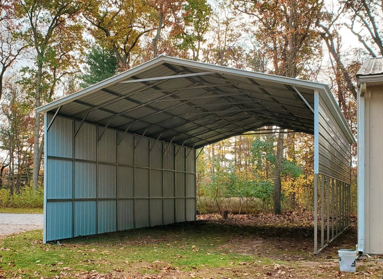 26' x 35' x 12' | Carport – Gold Tier Structures