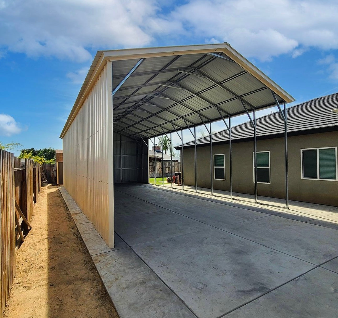 20' x 55' x 12' | Carport