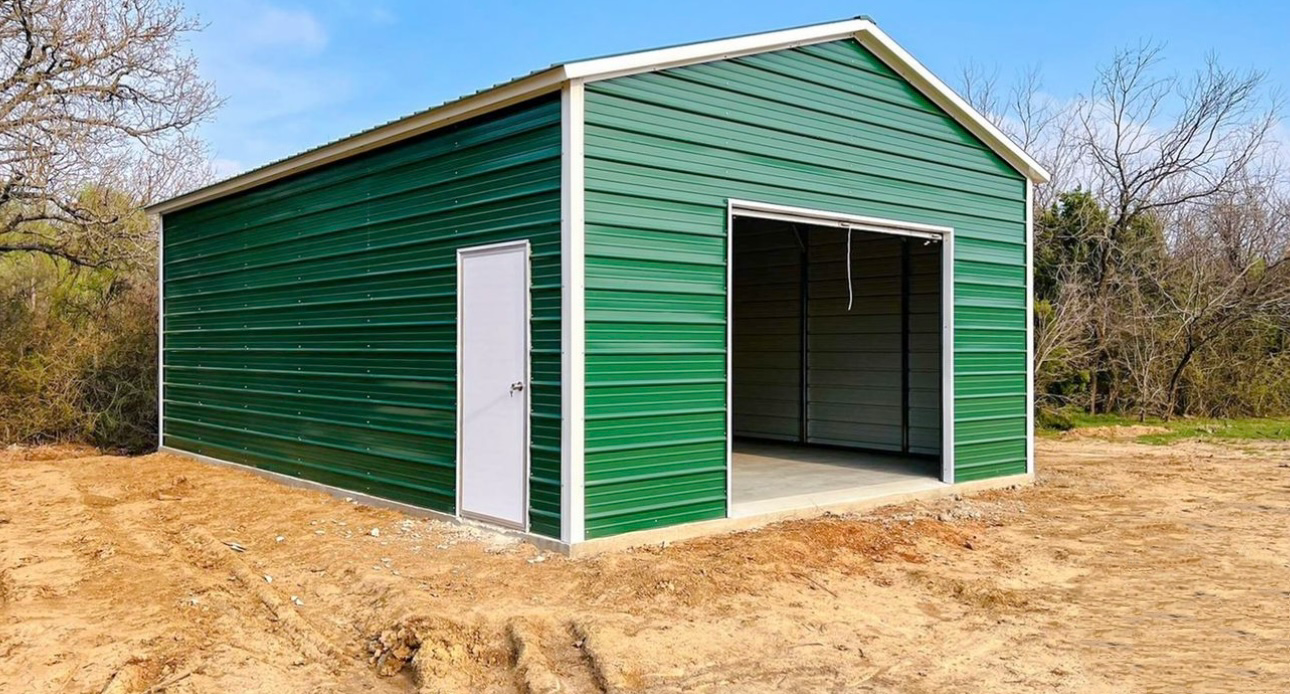 18' x 25' x 10' | Garage – Gold Tier Structures