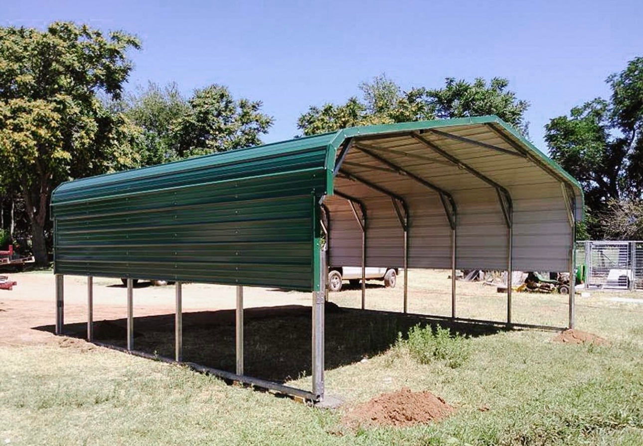 18' x 20' x 6' | Carport – Gold Tier Structures