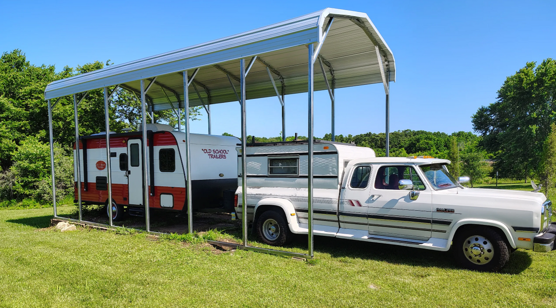 12' x 30' x 12' | RV Carport – Gold Tier Structures
