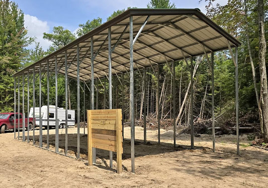 18' x 40' x 12' | RV Carport
