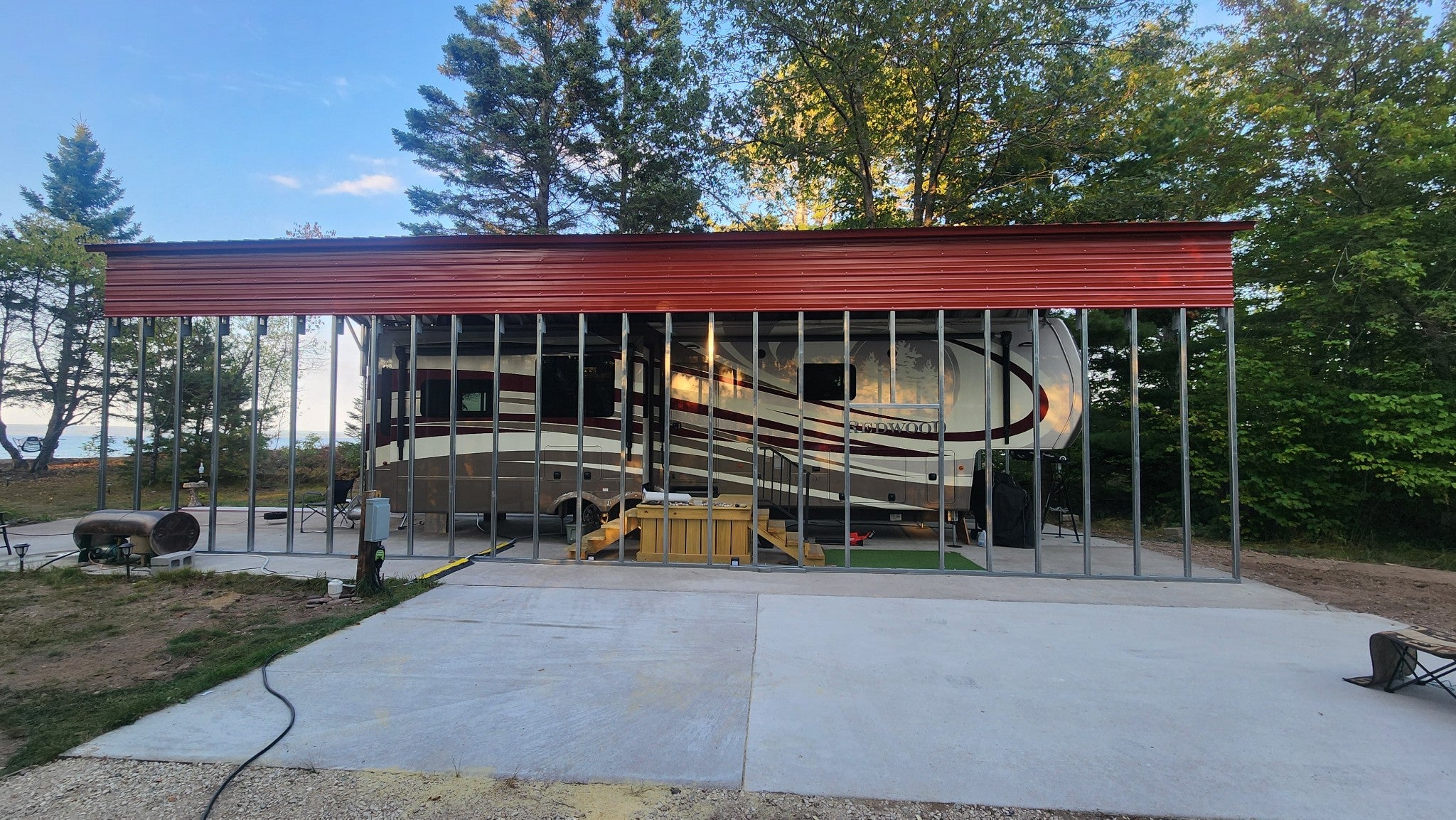 24' x 50' x 14' | RV Carport – Gold Tier Structures