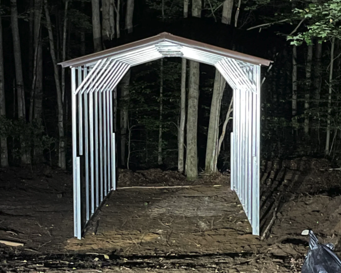 12' x 25' x 12' | RV Carport