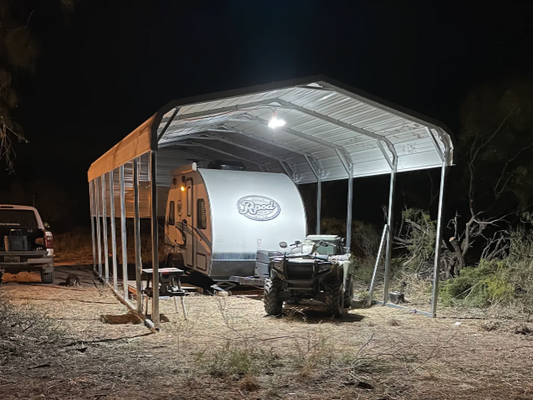 12' x 25' x 8' | RV Carport