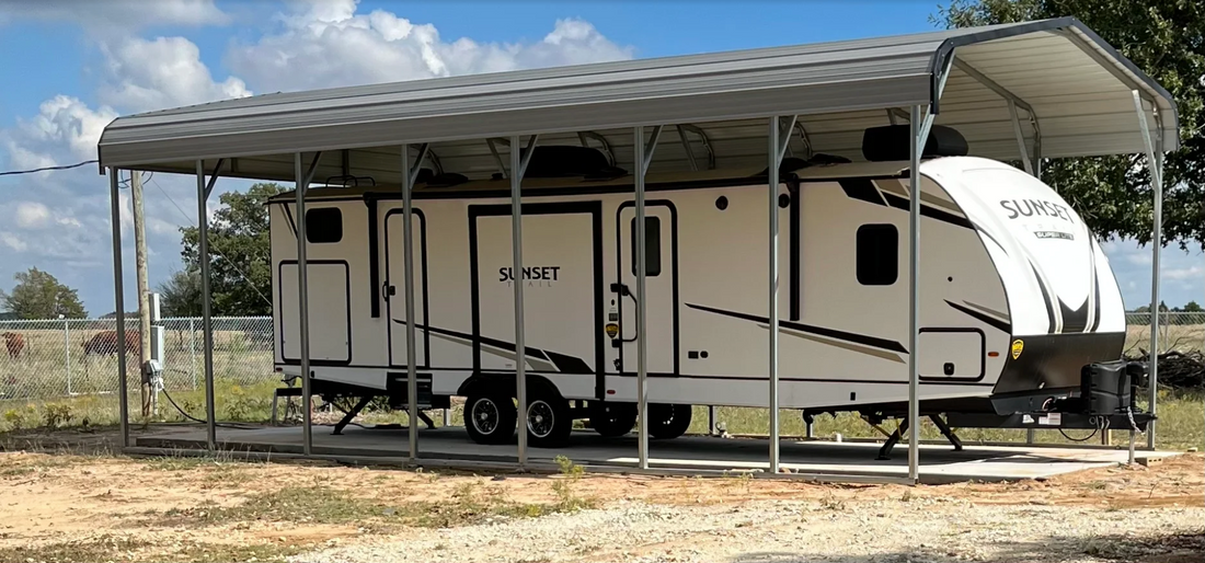 12' x 35' x 10' | RV Carport – Gold Tier Structures