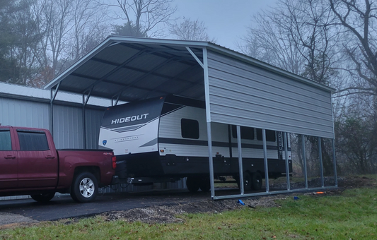 18' x 30' x 12' | RV Carport
